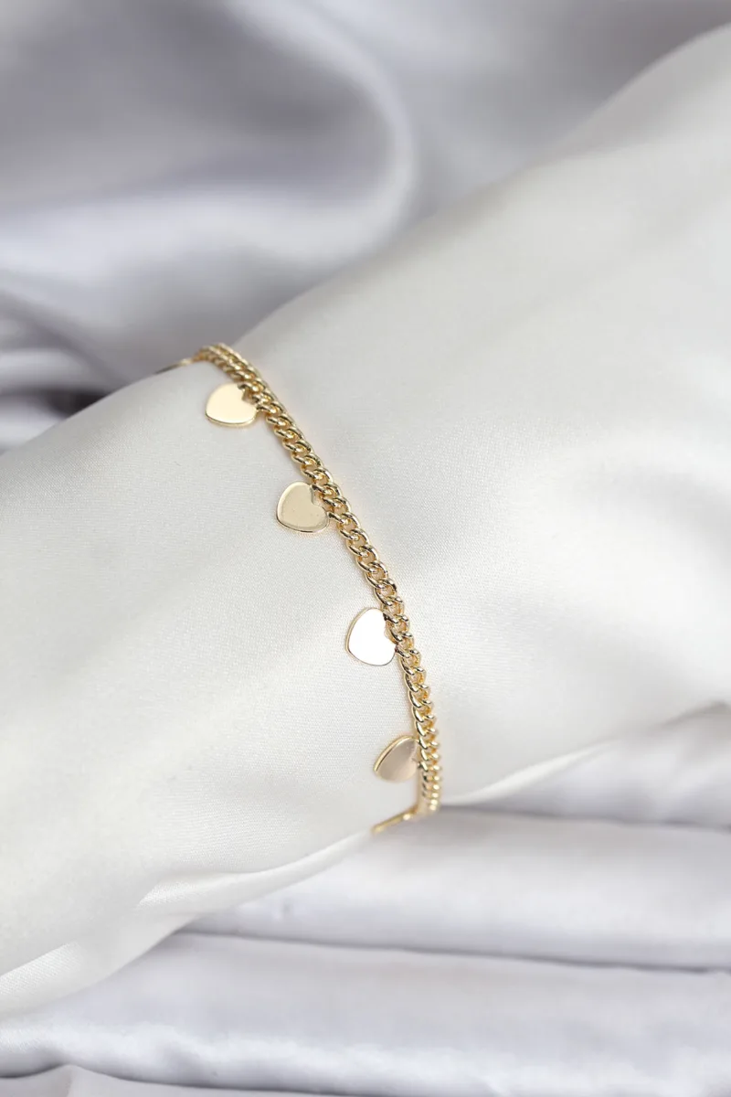 Kalpli Model Gold Renk Bileklik